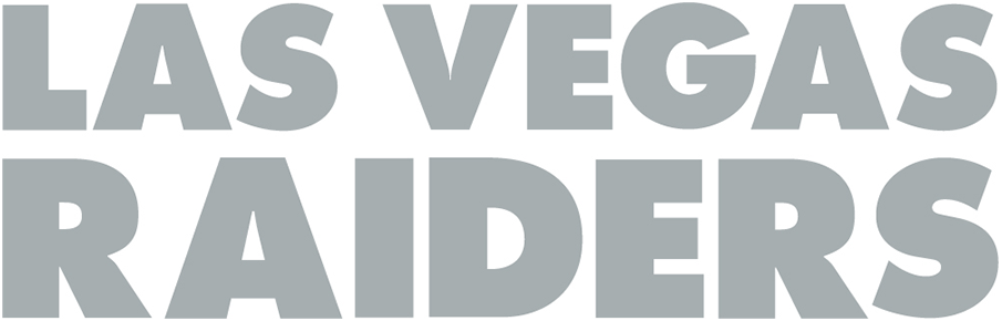 Las Vegas Raiders 2020-Pres Wordmark Logo v2 iron on transfers for clothing